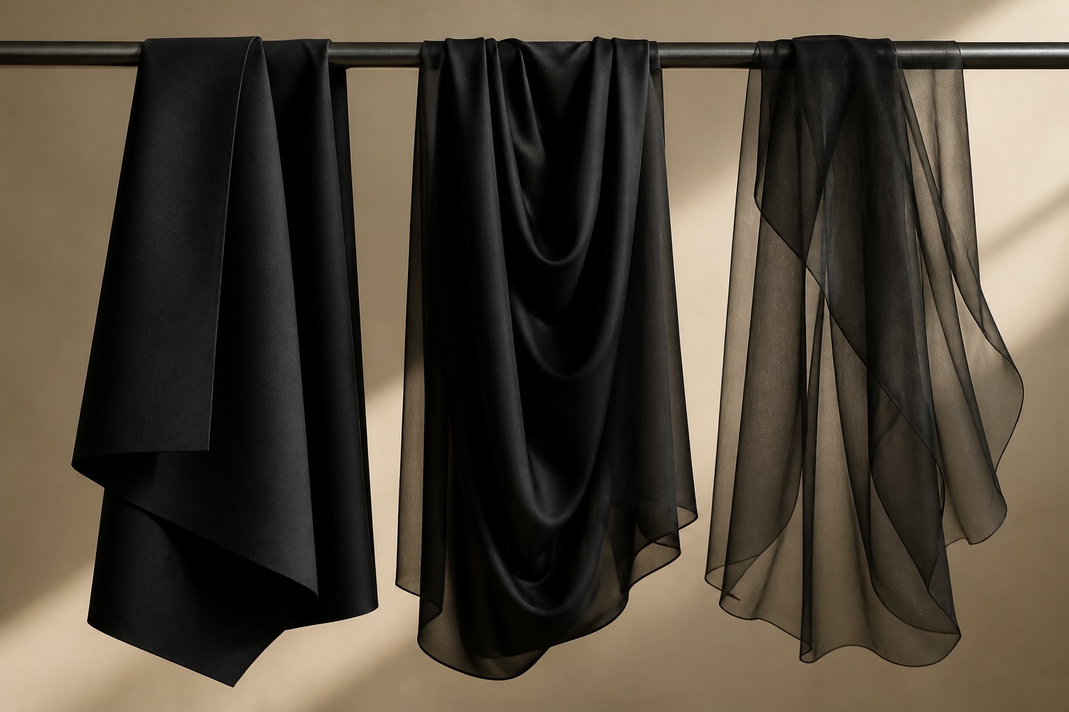 Fabric drape comparison