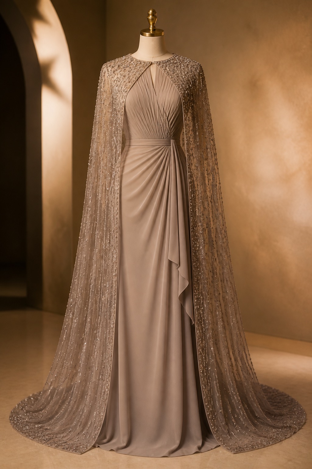 Modest occasion outfit for a formal event